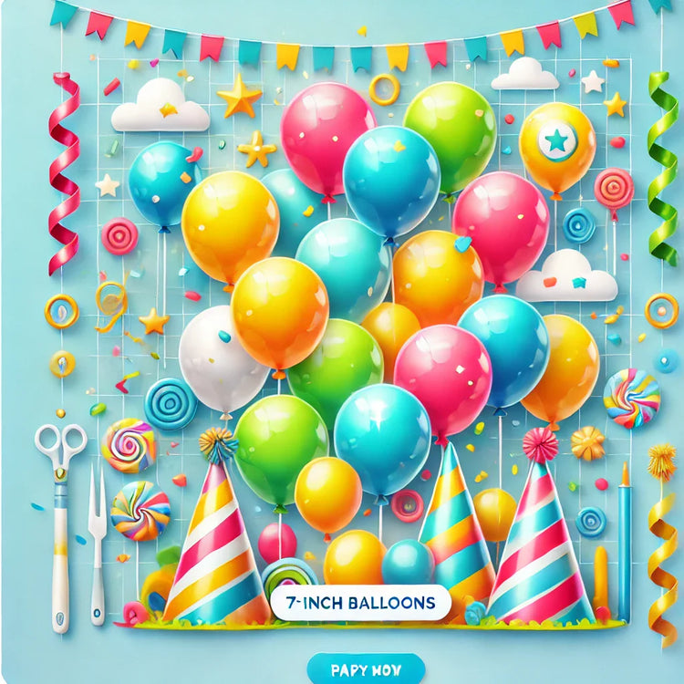 7" Latex Balloons