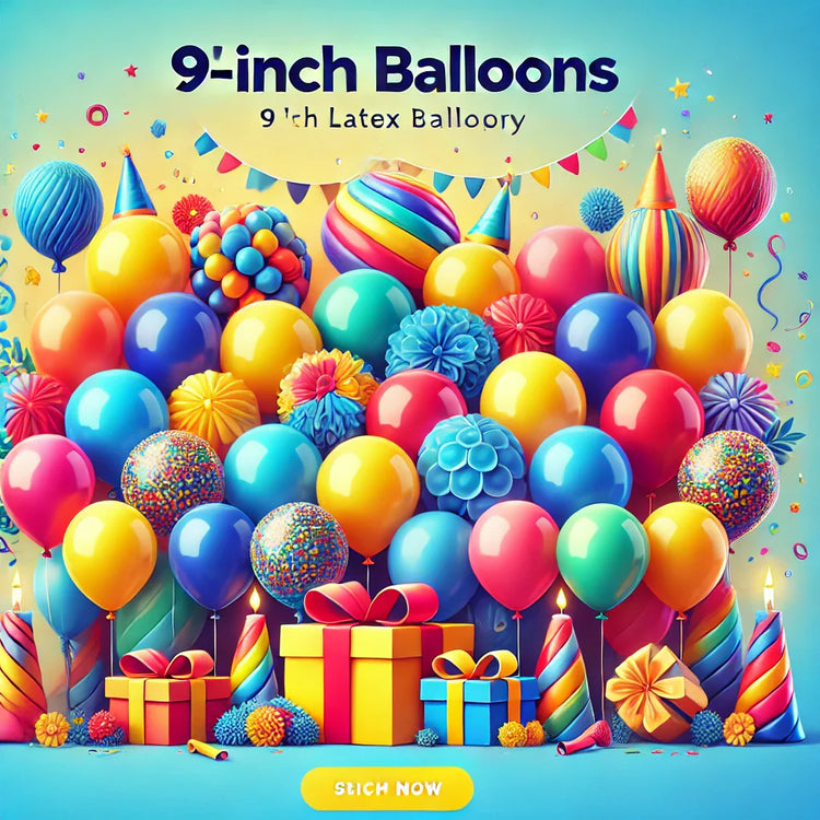 9" Latex Balloons