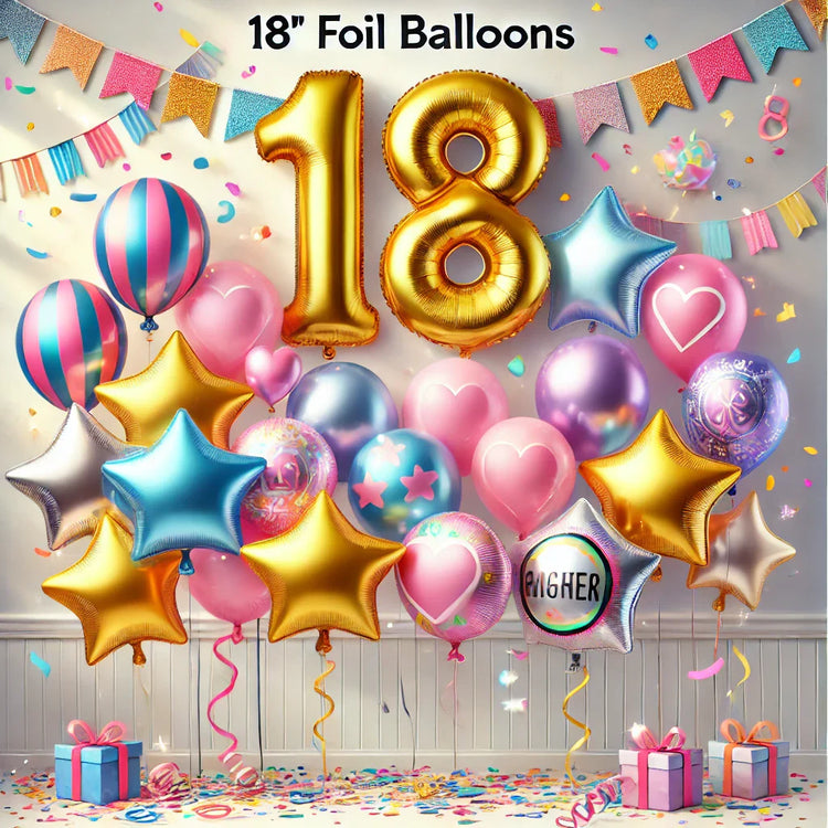 18" Foil Balloons