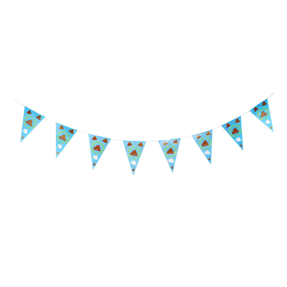 Emoji Poo Hanging 2.7m Party Bunting