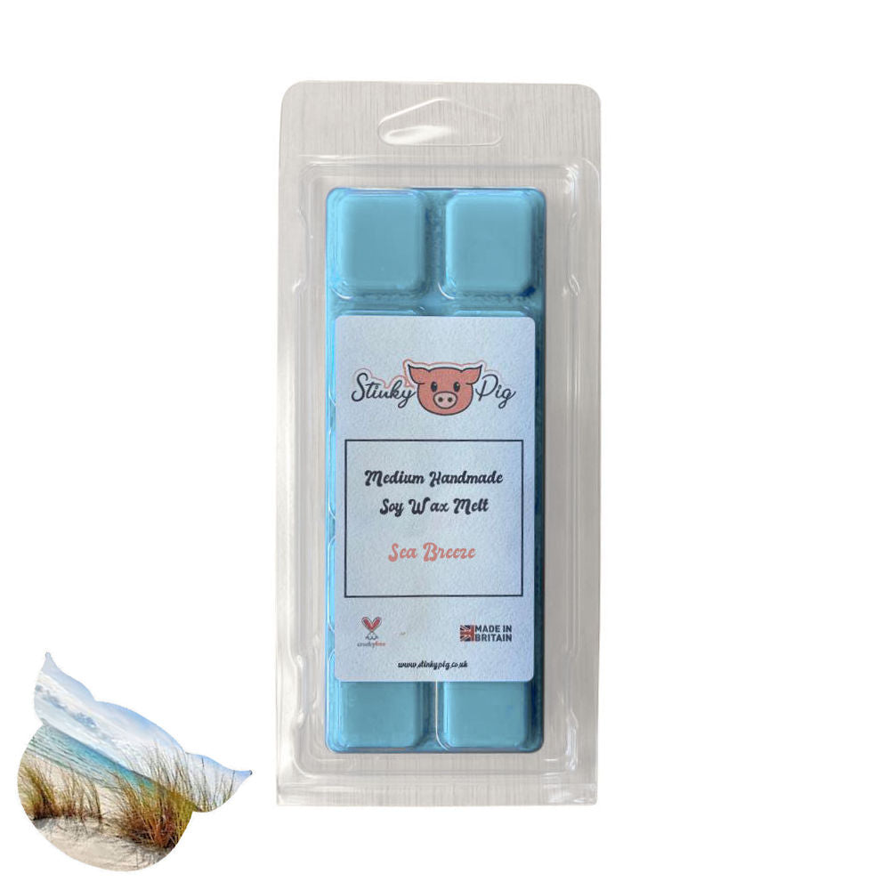Stinky Pig Highly Scented Soy Wax Melt Clam - 50g Sea Breeze
