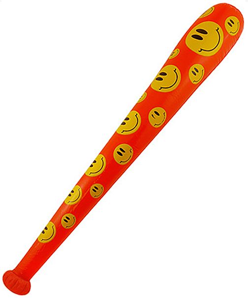 Inflatable Happy Face Baseball Bat