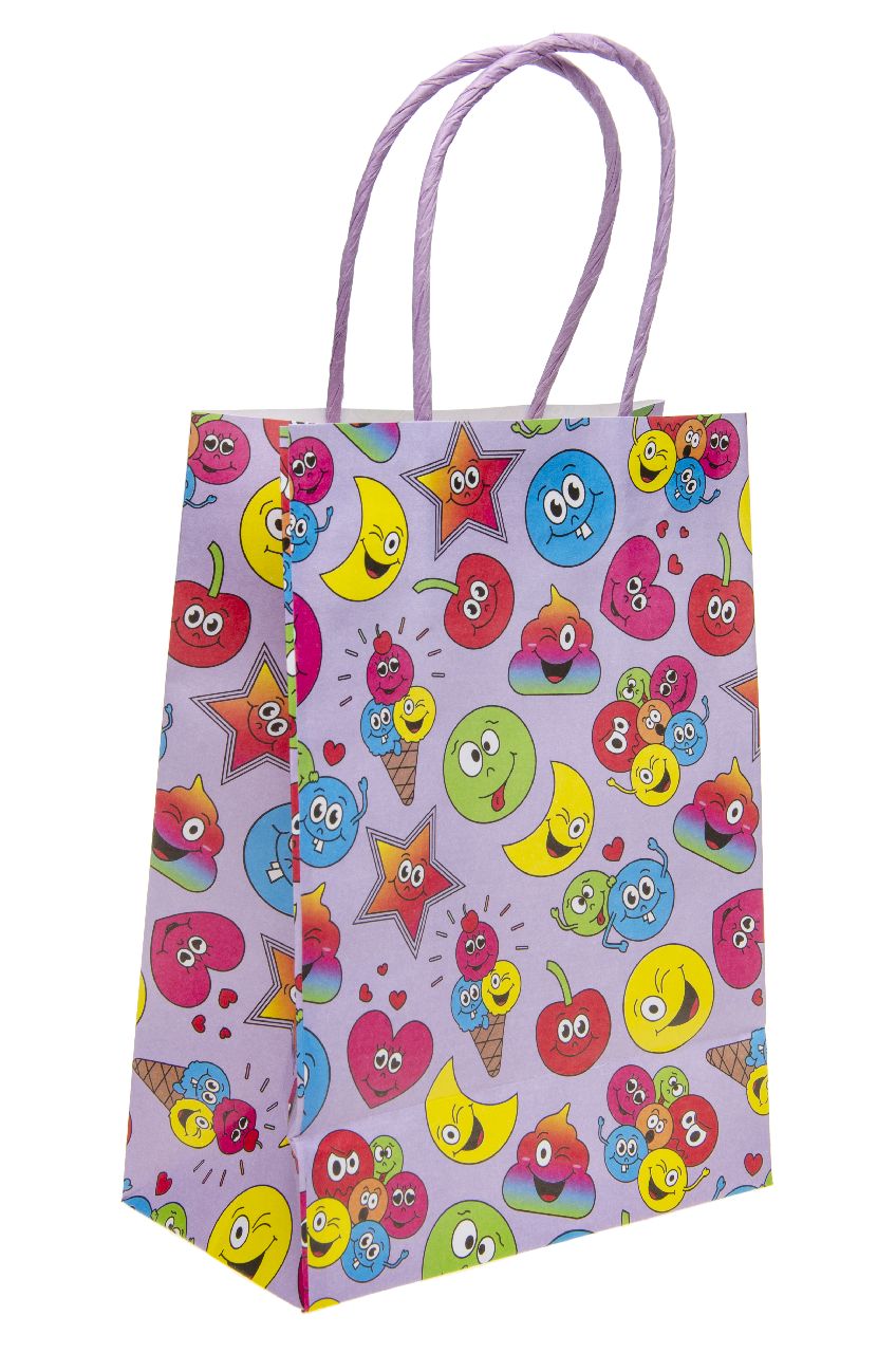 Large Happy Face Paper Gift Bag