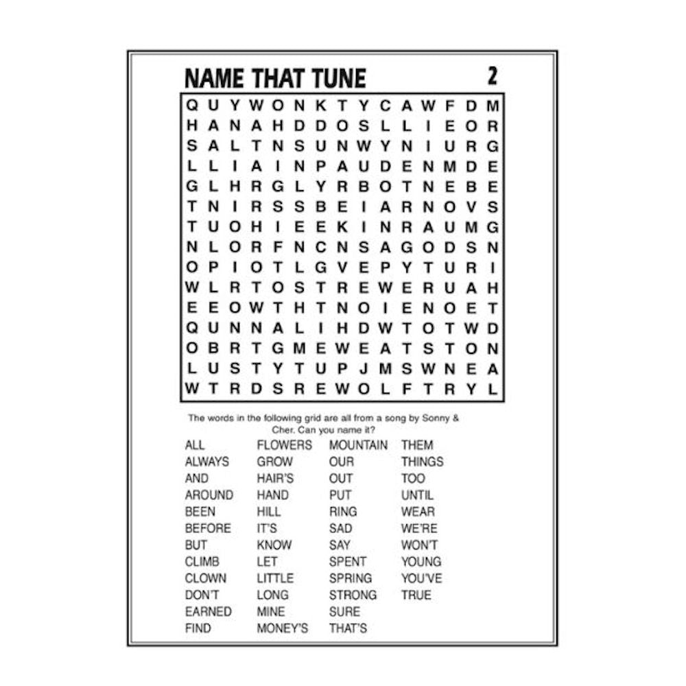 A4 Mega Large Print Word Search Book - Assorted Easy To Read Format High Quality Paper Relaxing Brain Teasers