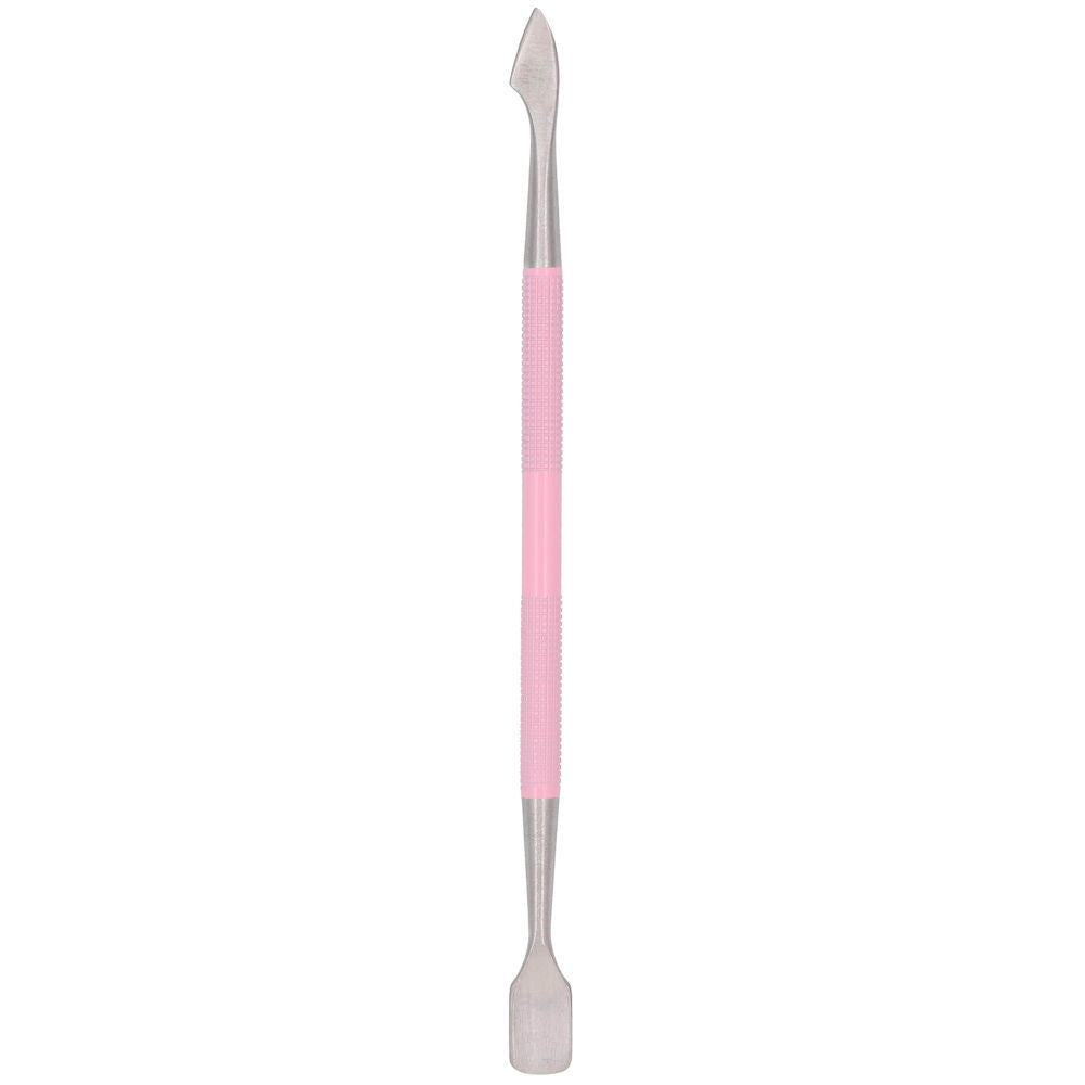 W7 Cosmetics Nail Cuticle Pusher and Cleaner - Dual Ended Manicure Tool Stainless Steel Precision Grooming