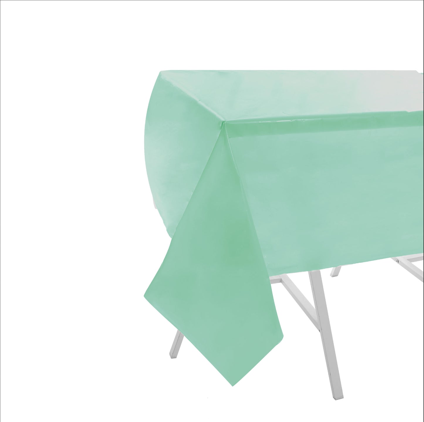 Green PVC Plastic Tablecover