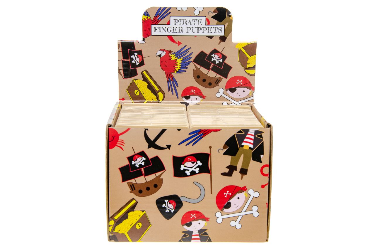 6 Pirate Finger Puppets