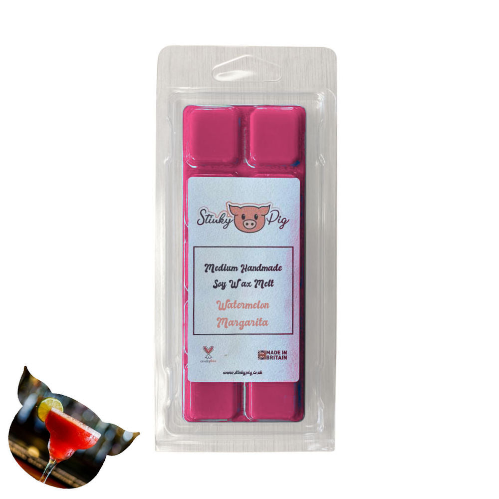 Stinky Pig Highly Scented Soy Wax Melt Clam - 50g Watermelon Margarita