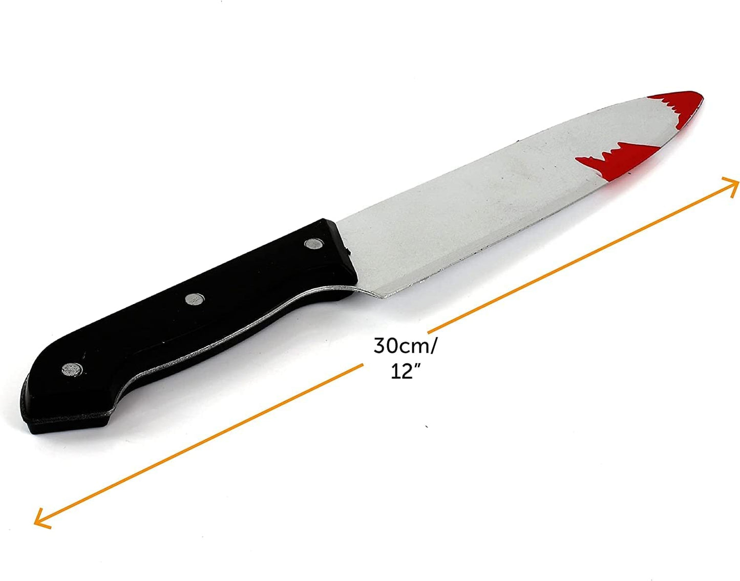 Large Bloody Kitchen Knife