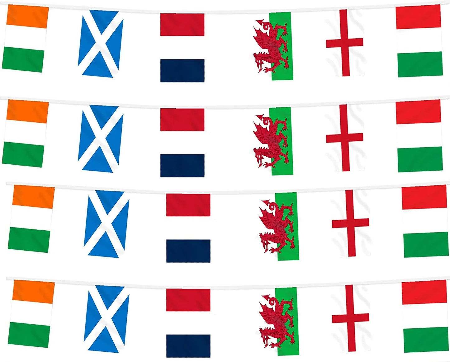6 Nations 7m Flag Bunting