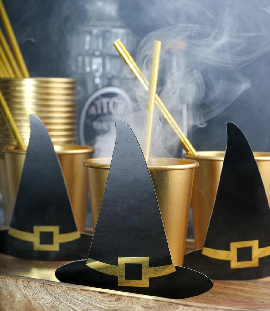 10 Witches Hat DIY 9oz Paper Cups