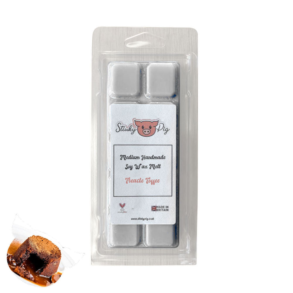 Stinky Pig Highly Scented Soy Wax Melt Clam - 50g Treacle Toffee