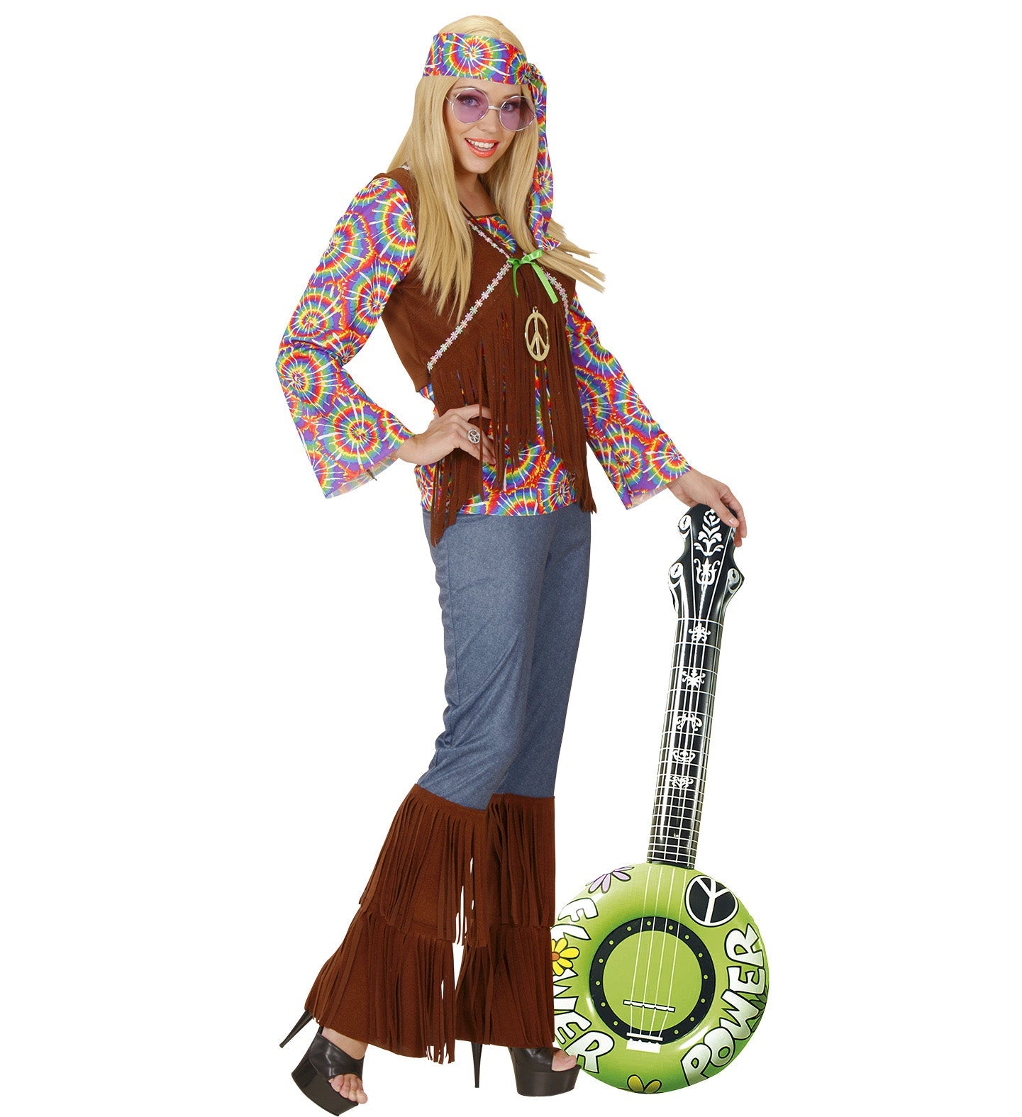 Inflatable Green Banjo - 100cm