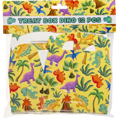 12 Dinosaur Small Treat Boxes