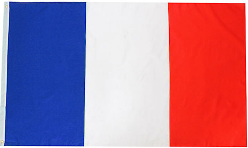 Large France 5ft x 3ft Flag