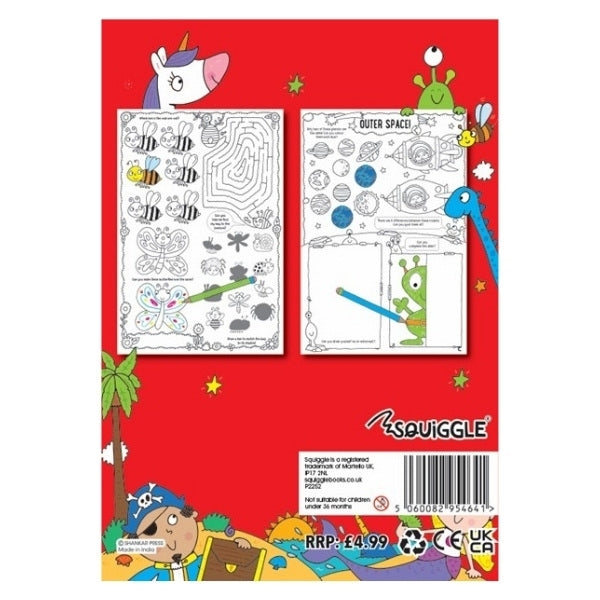 A4 My Fun Activity Book - 32 Pages Activities Engaging Puzzles High Quality