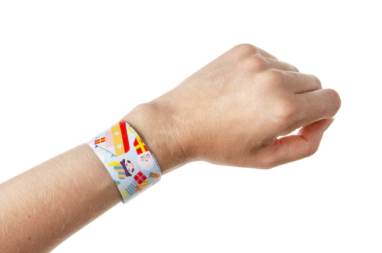 6 Sinterklass Slap Bracelets