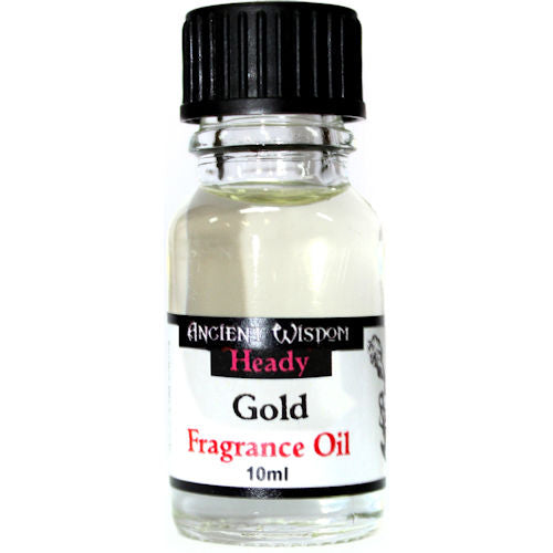 Heady Gold 10ml Fragrance Oil - Aromatherapy Essential Oil Relaxation Spa Fresh Scent Calming Luxurious