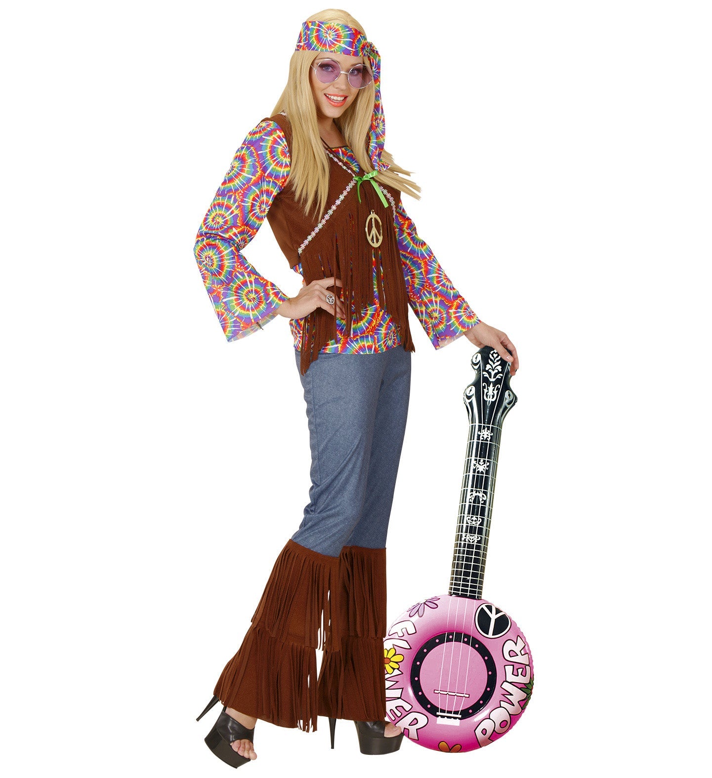 Inflatable Pink Banjo - 100cm
