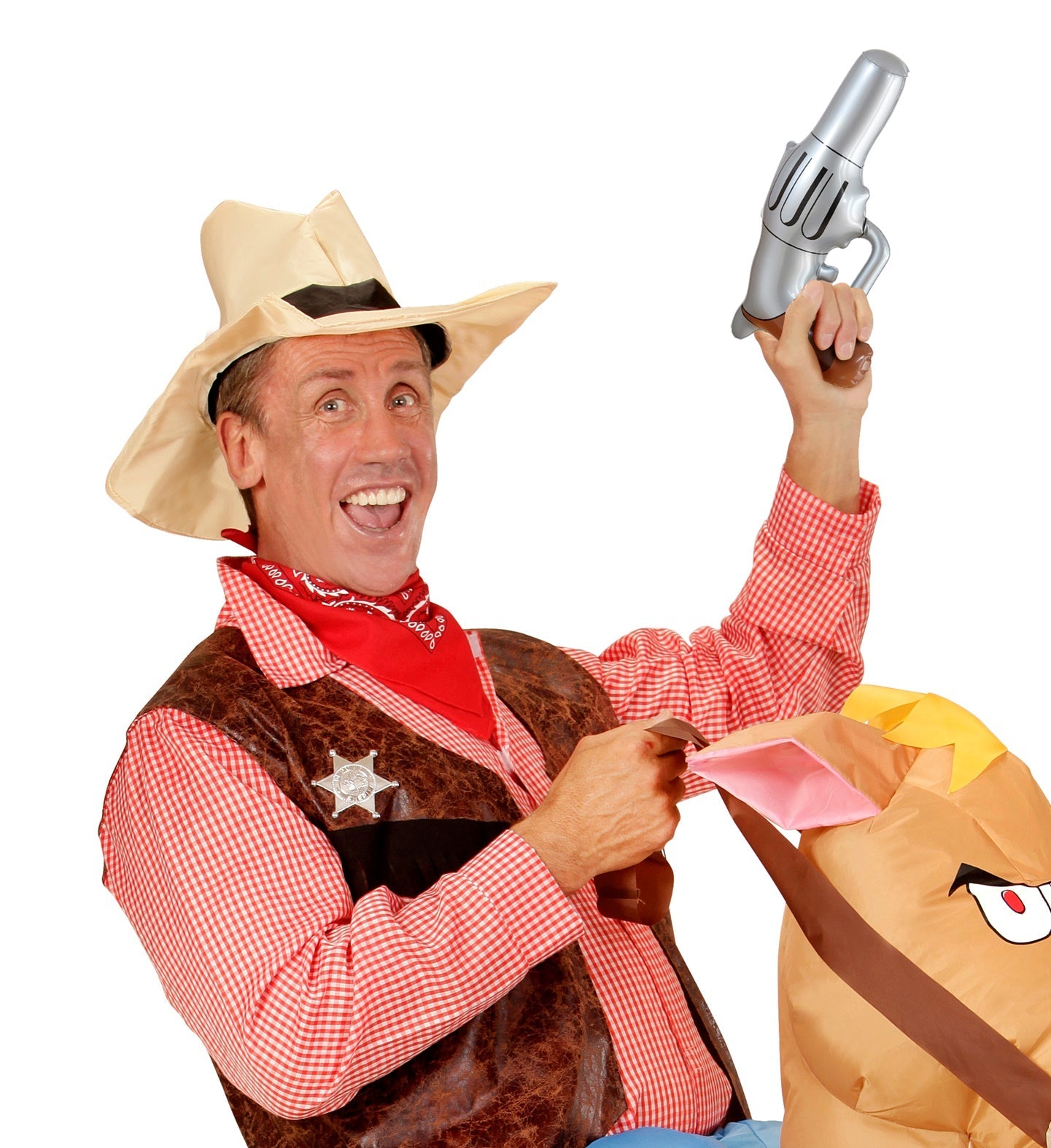 Inflatable Cowboy Gun - 29cm