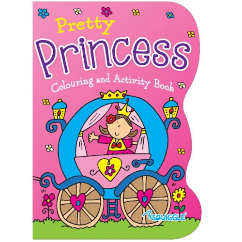 A4 Princess Colouring Book - Enchanting Fairy Tale Scenes High Quality
