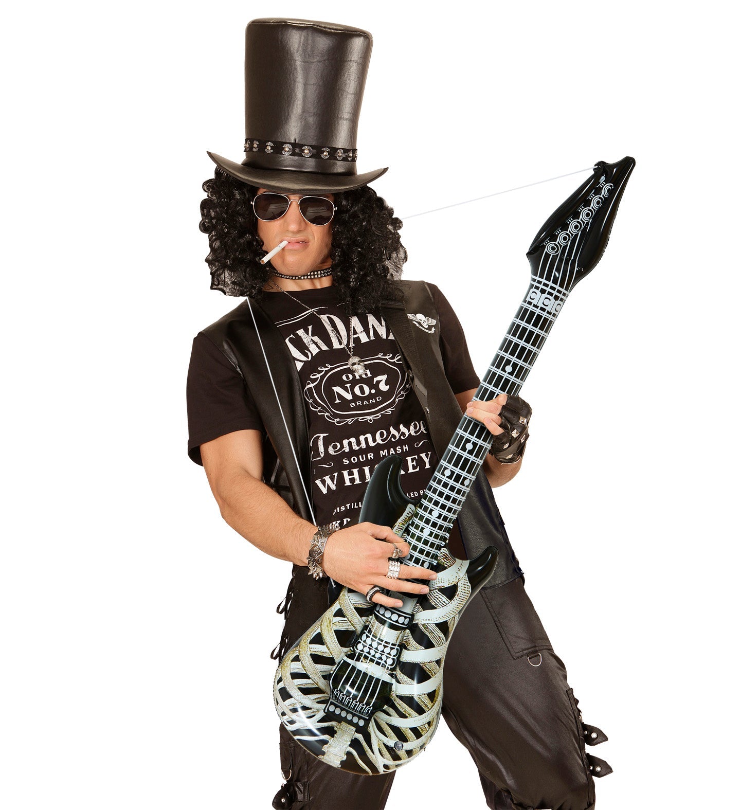 Inflatable Skeleton Guitar - 105cm