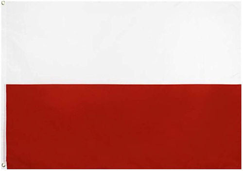 Large Poland 5ft x 3ft Flag