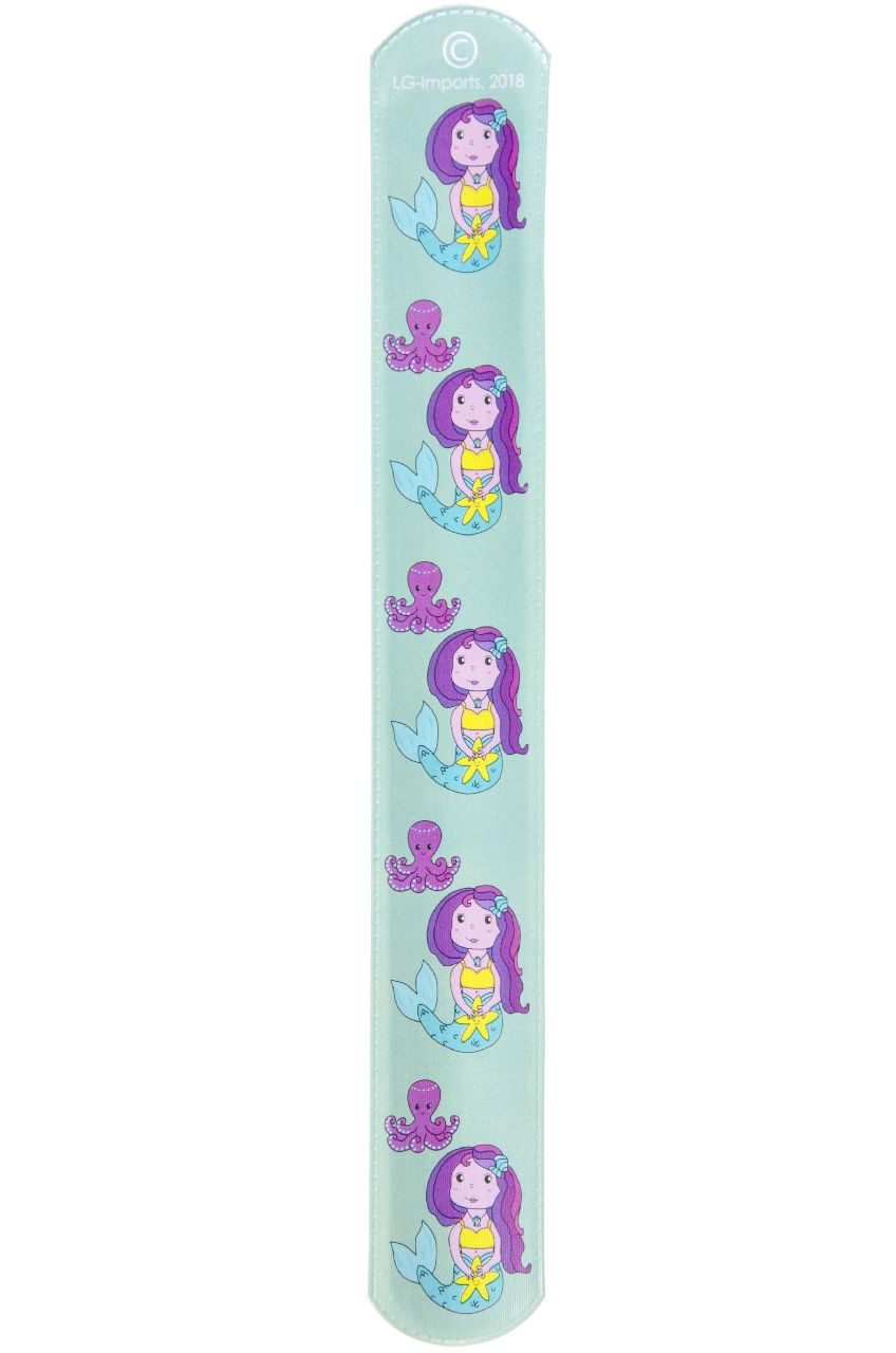6 Mermaid Slap Bracelets
