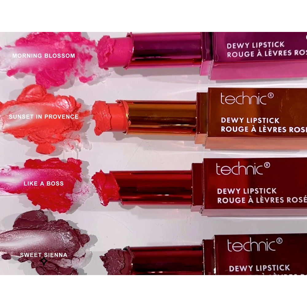 Technic Cosmetics Summer Lip Tint - Morning Blossom Pink Hydrating Long-Lasting Lightweight Smooth Application Vibrant Colour