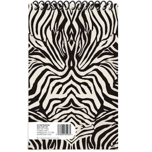 Animal Reporters Notepad - Assorted Lined Compact Size Lined Pages Writing
