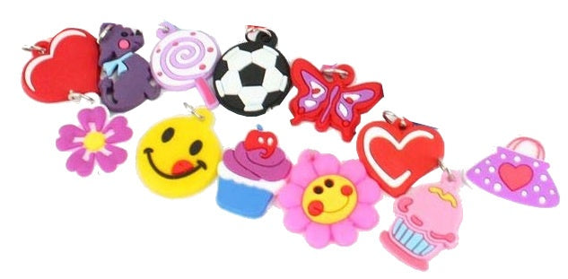 12 Loom Band Charms