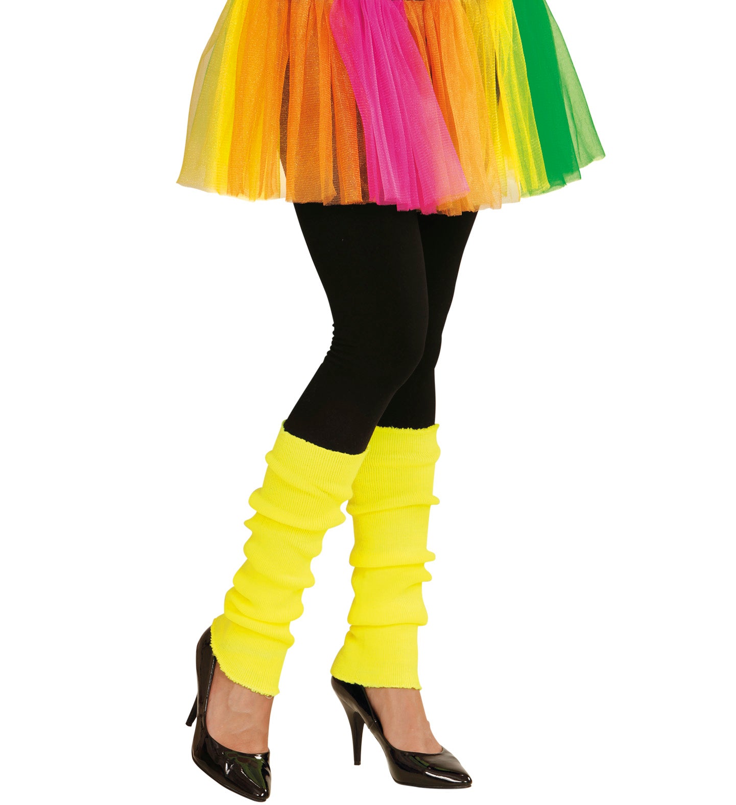 Pair of Neon Yellow Legwarmers