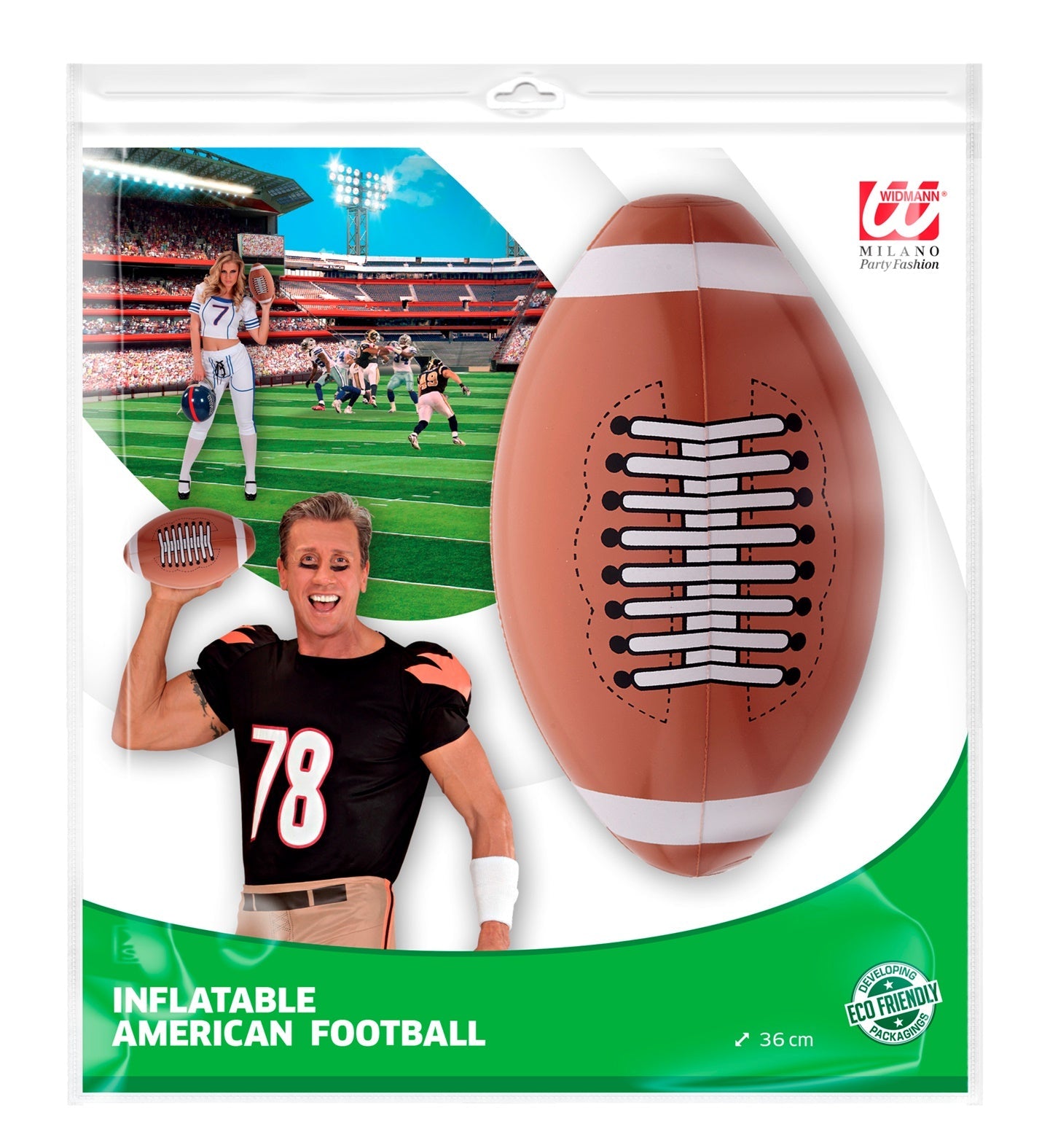 Inflatable American Footballs - 36cm