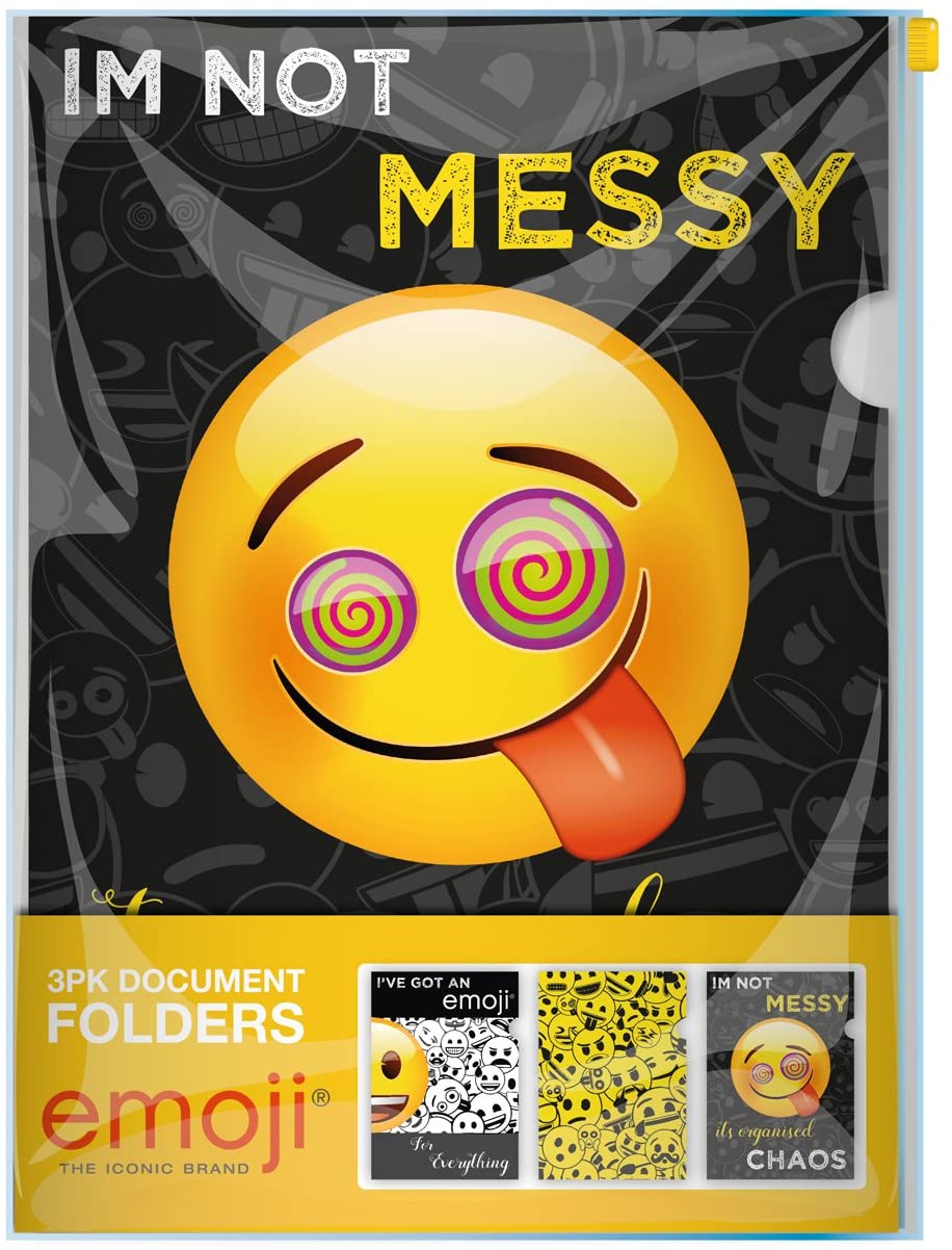 3 Emoji Document Folders