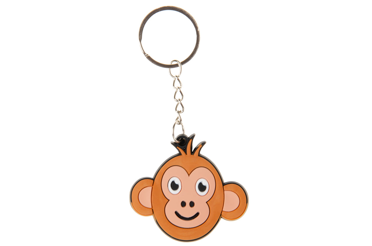 6 Wild Animal Keychains