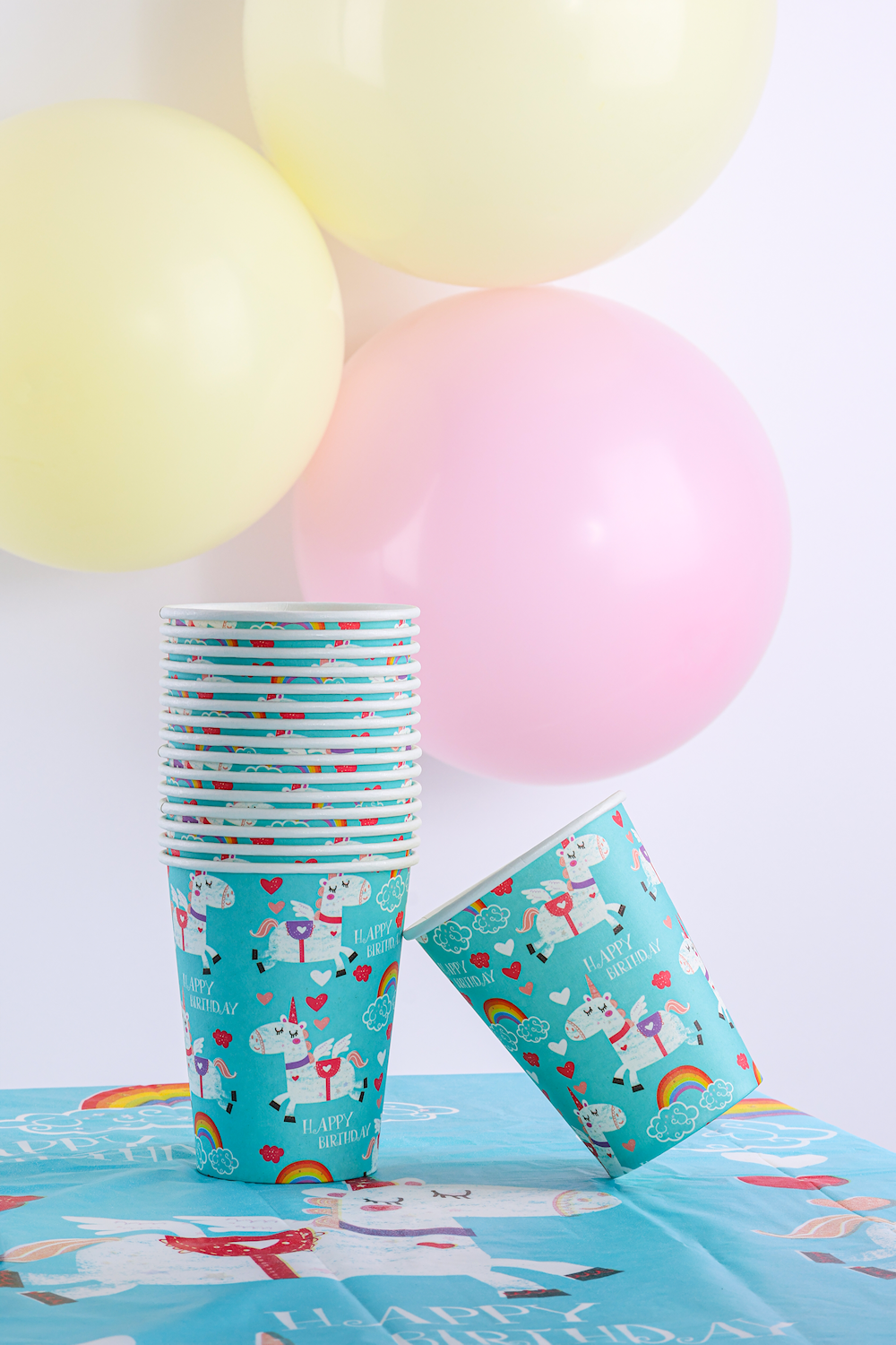 16 Unicorn Paper Party Cups
