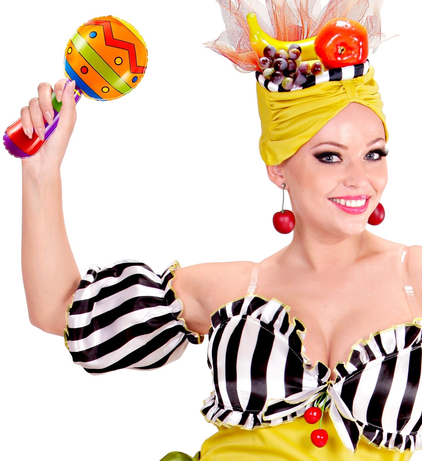 Inflatable Maracas with Jingle Bell - 20cm
