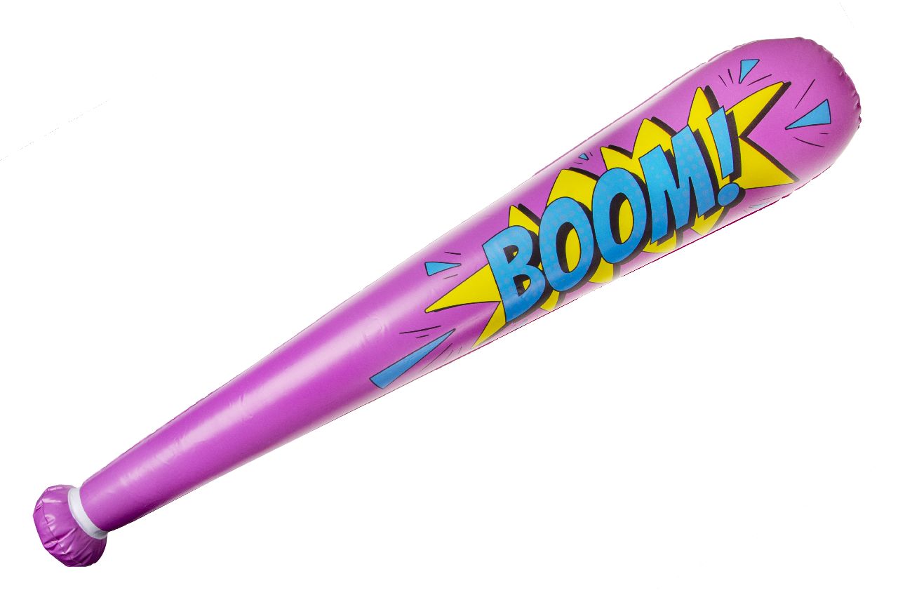 Inflatable Super Hero Baseball Bat