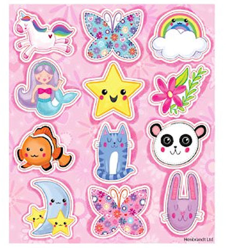 6 Cute Sticker Sheets