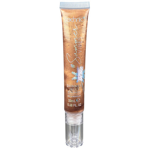 Technic Cosmetics Shimmer Jelly Highlighter Bronzed Beauty - Makeup Beauty Glow Radiance Illumination