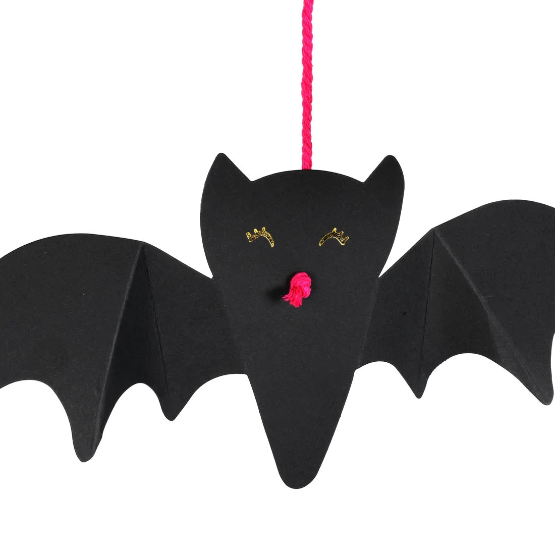 6 Hanging Bats DIY Decoration