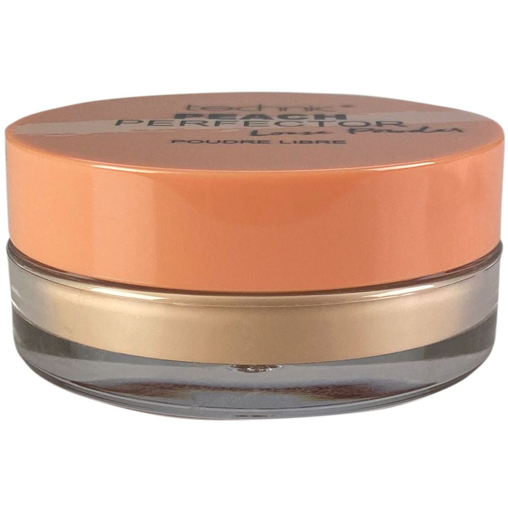 Technic Cosmetics Loose Face Powder Peach Perfector - Makeup Beauty Setting Powder Mattifying Flawless Finish