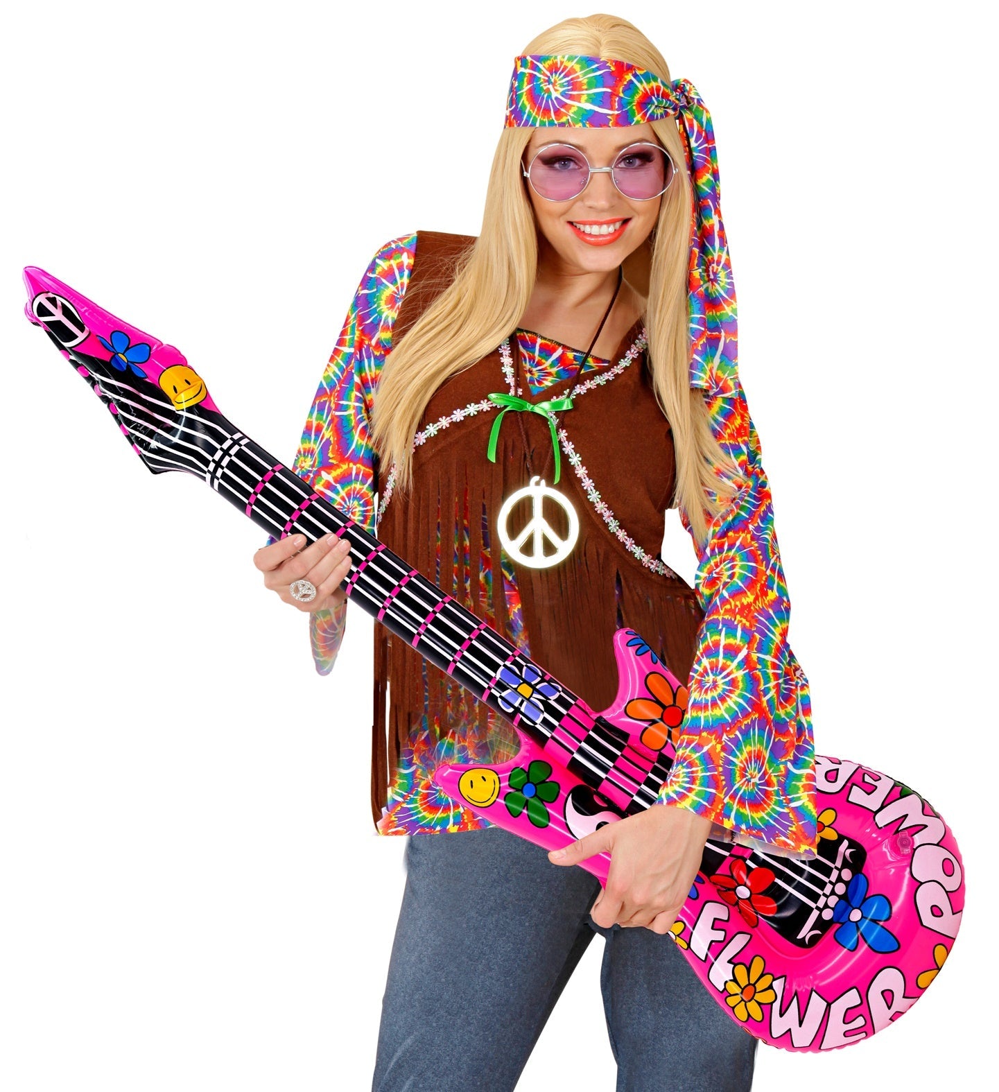 Inflatable Hippie Guitar - 105cm