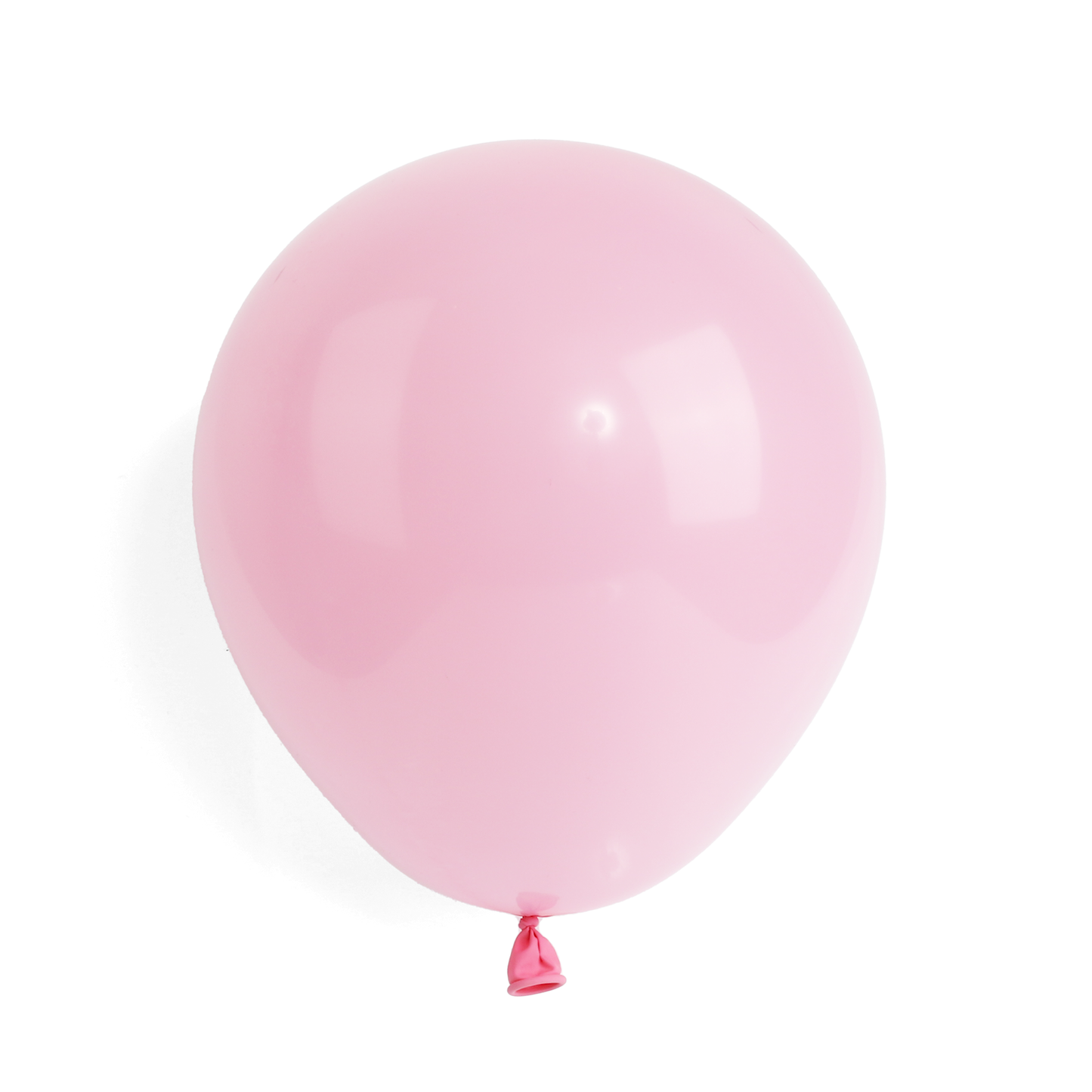100 Pearlised Baby Pink 7" Latex Balloons