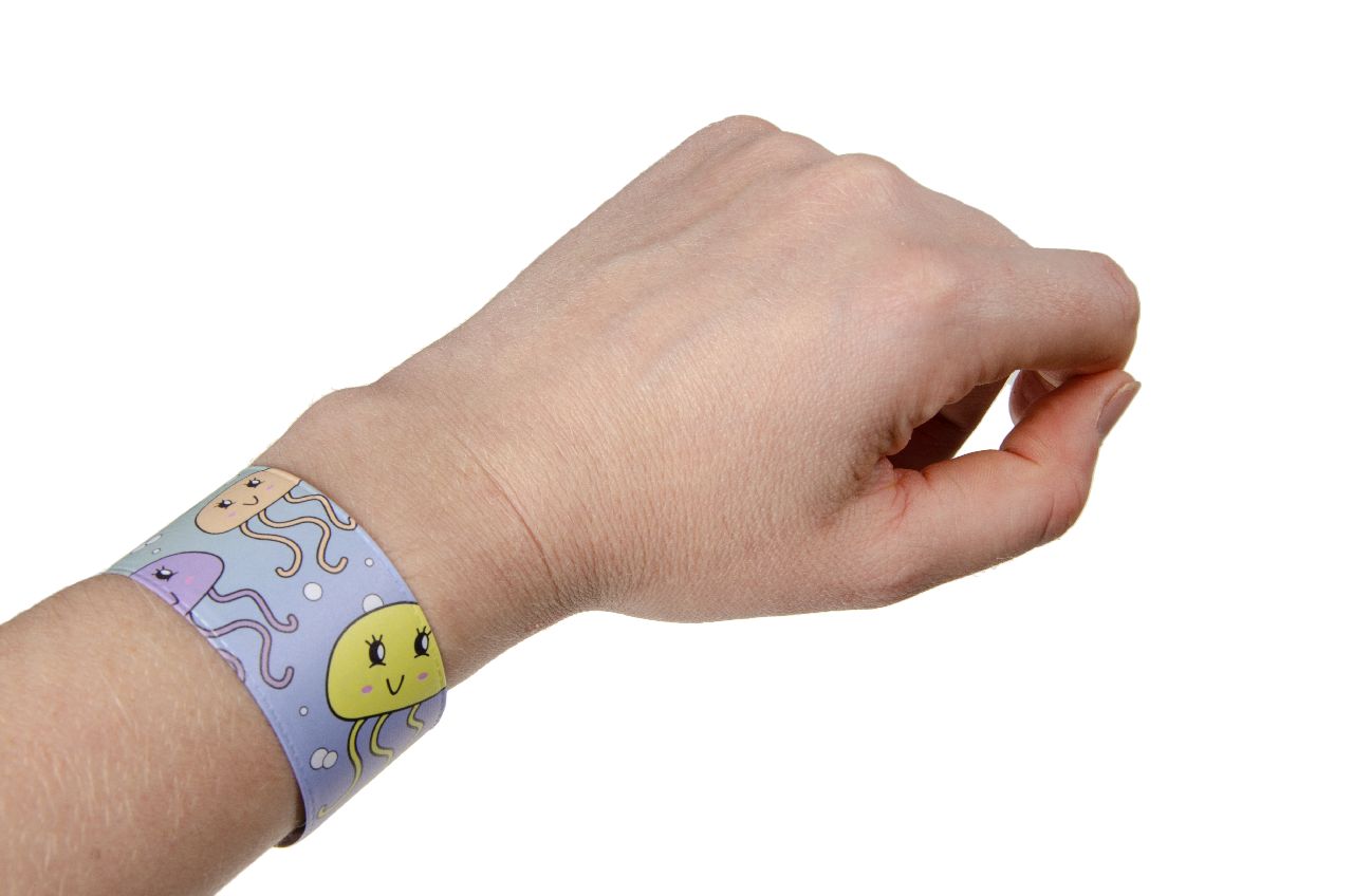 6 Sealife Slap Bracelets
