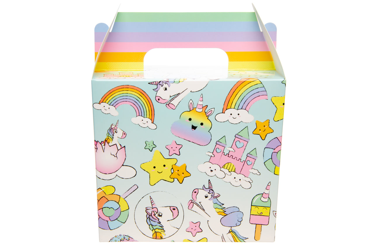 6 Unicorn Party Food Lunch Boxes