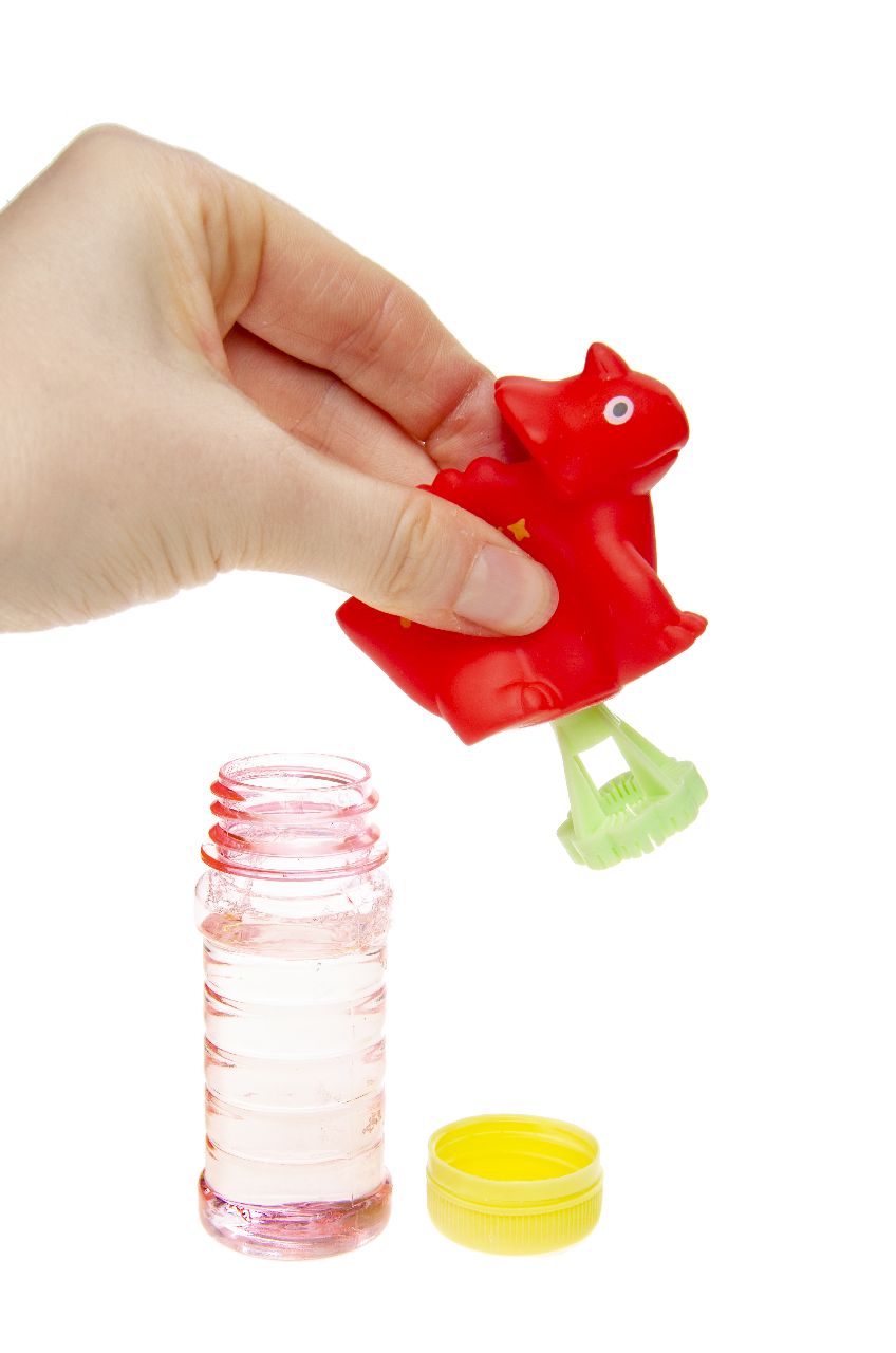6 Dinosaur 3D Bubble Tubs