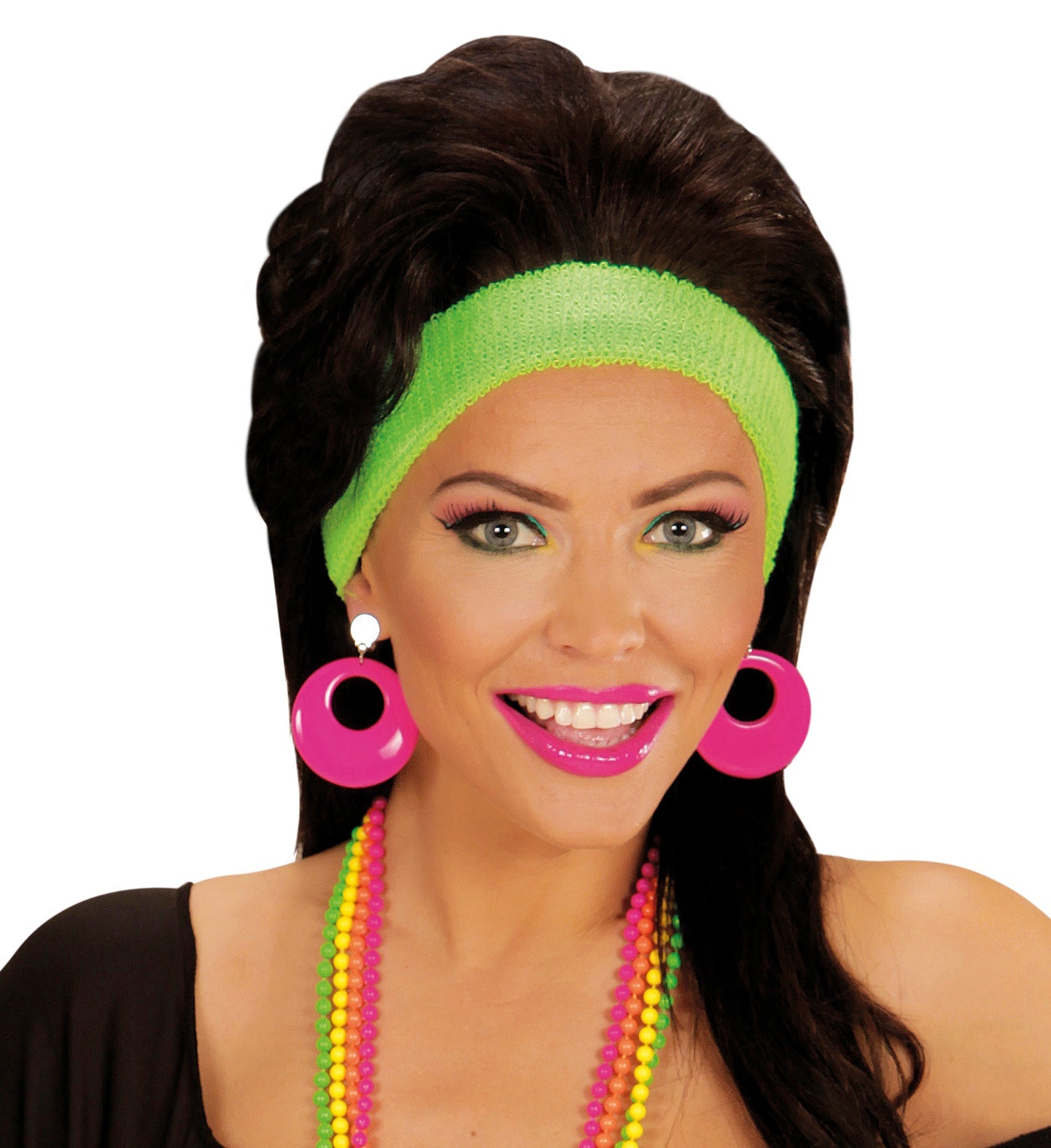 Pair of Neon Pink Earrings
