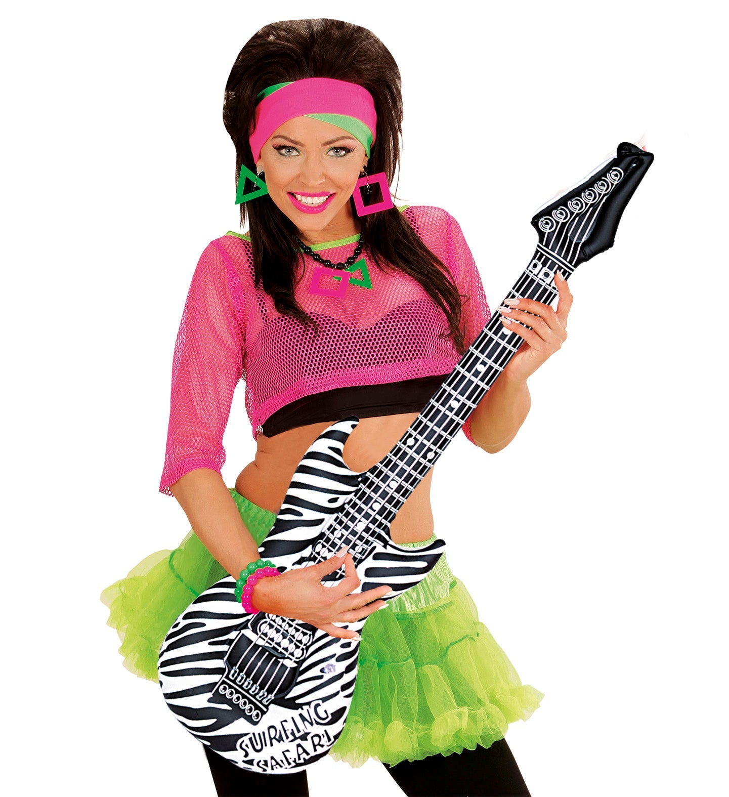 Inflatable Zebra Guitar - 105cm