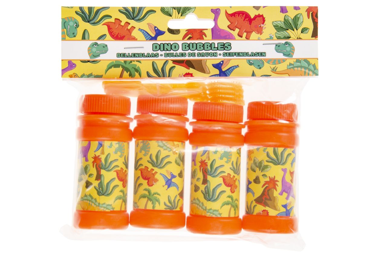 4 Dinosaur Bubble Tubs & Blowers